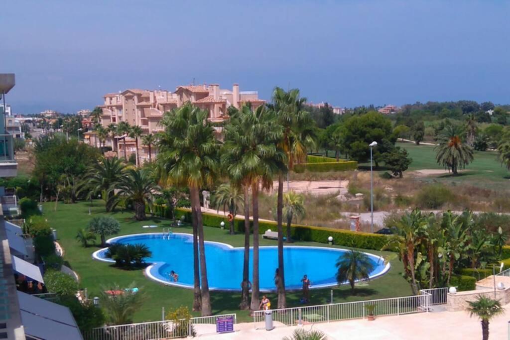 Brisa De Mar En Oliva Nova, Junto A Met Y Golf Apartment Bagian luar foto